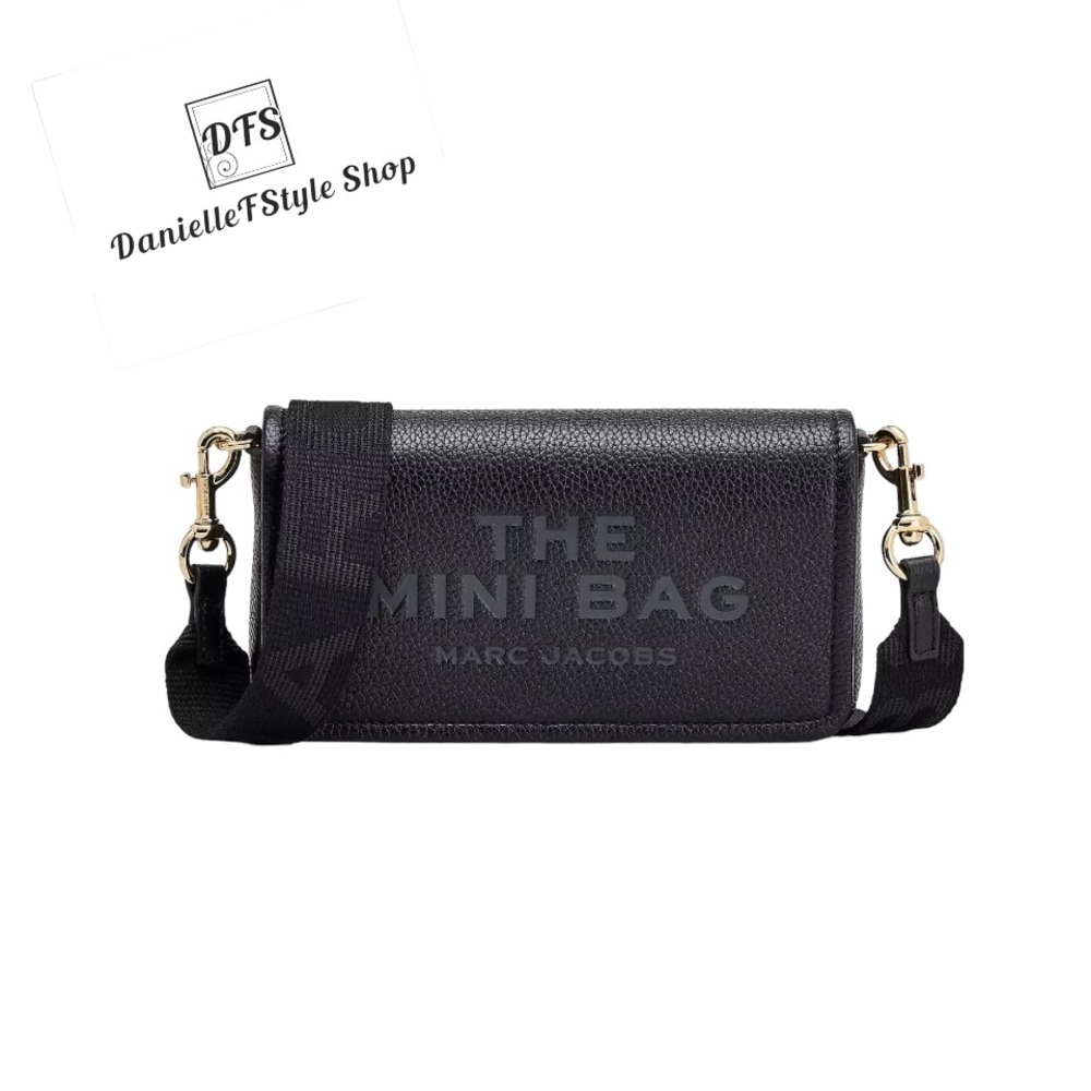 Marc Jacobs- The Leather Mini bag- Black- with dustbag